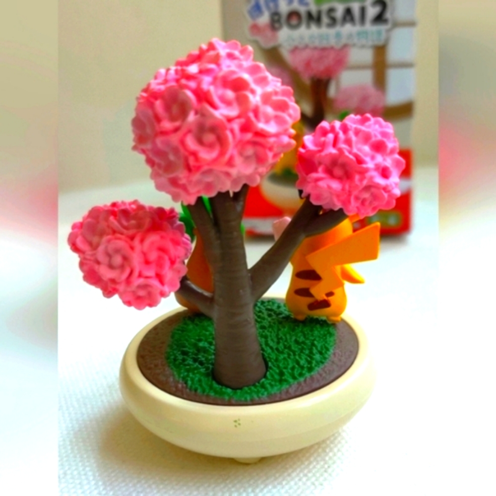 Rement Pokemon Bonsai 2 Pikachu and Bonsly Rement New Open Box - Picture 4 of 9